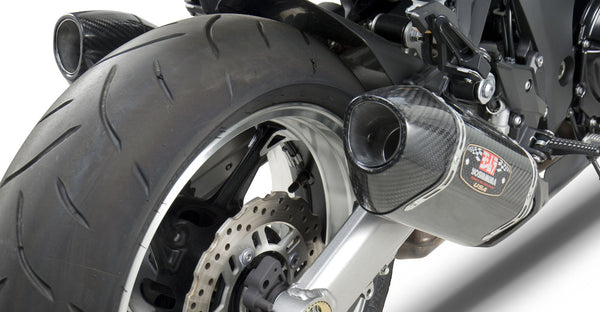 YOSHIMURA 排气管 EXHAUST STREET R-77 SLIP-ON SS-CF-CF DUAL