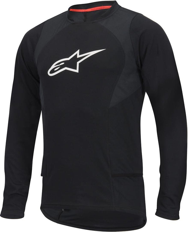 ALPINESTARS 骑行衣 Drop 2 Long Sleeve Shirt Black/White