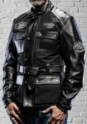 HolyFreedom Quattro TL motorcycle leather/textile jacket