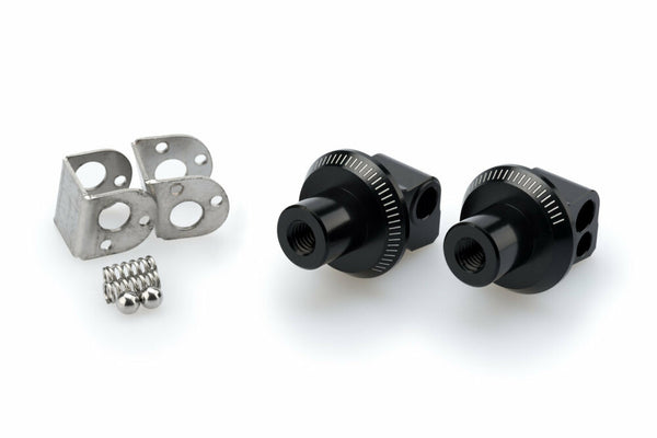 PUIG 脚踏/换挡杆/脚刹 FOOTPEG ADAPTOR PASSENGER 黑 KTM