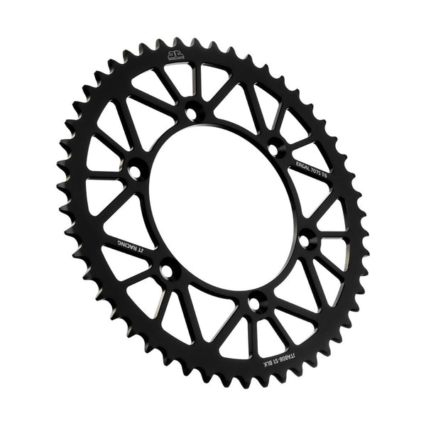 JT 链轮 REAR RACELITE SPROCKET ALUM 51T-520 黑 KAW/SUZ