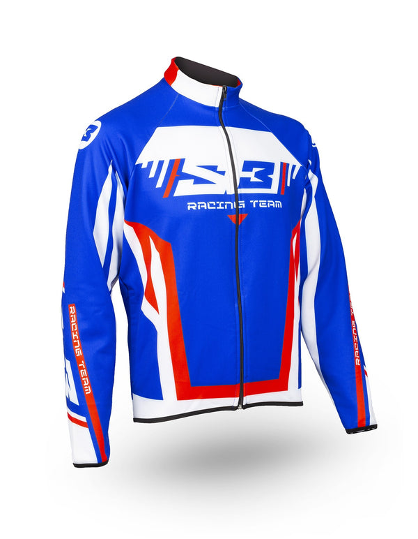 S3 骑行夹克 Thermal Jacket S3 RACING TEAM Pilot Trial   Patriot (红-蓝)