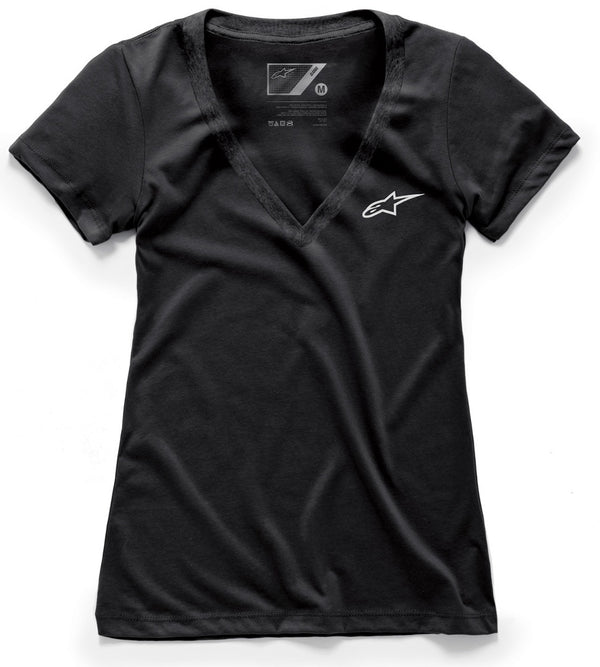 ALPINESTARS T恤 Ageless V-Neck Women T-Shirt Black