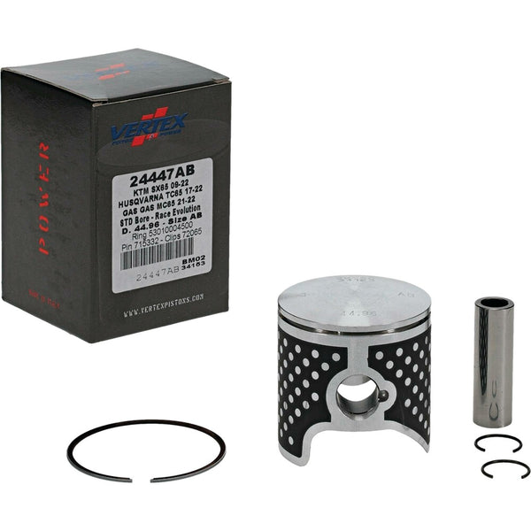 VERTEX 活塞 PISTON KIT CAST RACE EVOLUTION 44.96/STD KTM / HUSQ / GAS