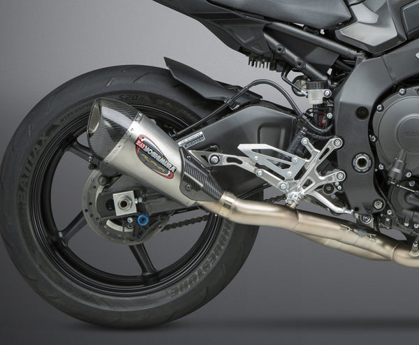 YOSHIMURA 排气管 EXHAUST RACE ALPHA-T 3QTR SLIP-ON SS-SS-CF WORKS