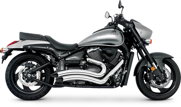 Freedom Suzuki Exhaust Radius Chrome SUZ