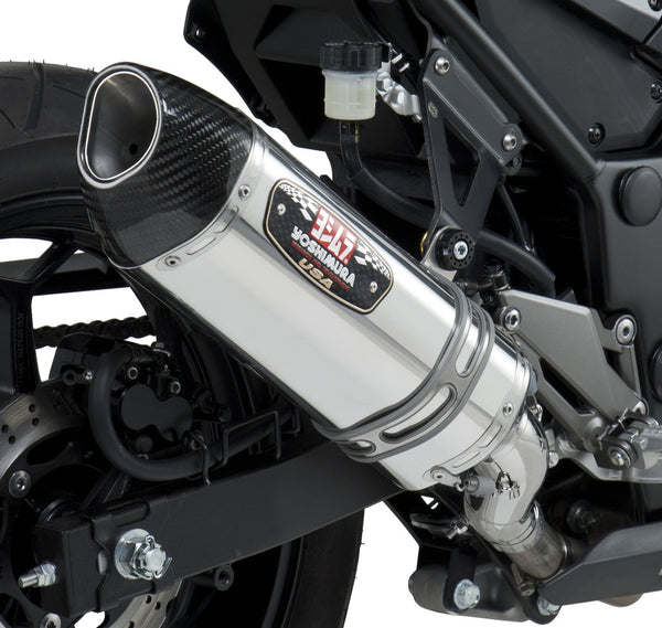 YOSHIMURA 排气管 EXHAUST STREET R-77 SLIP-ON SS-SS-CF