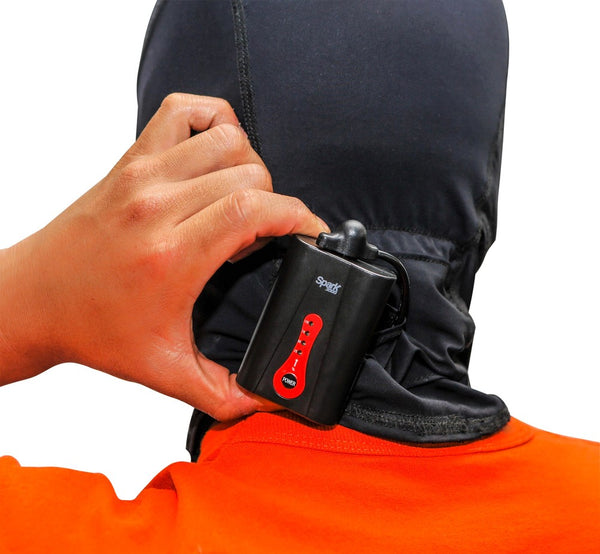 California heat 保暖打底 7V Lithium-Ion Battery Heated Balaclava Black 7V