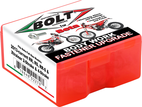 BOLT 车身塑料 FULL PLASTIC FASTENER KIT BETA RR/RR-S/RS/XTRAINER
