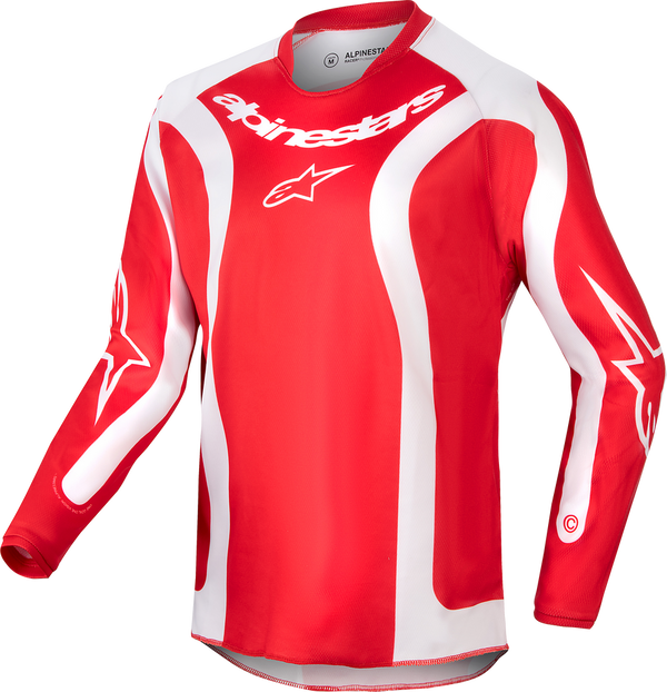 Alpinestars 青少年款 骑行衣 Youth Racer Lurv Jersey Youth Mars Red/White