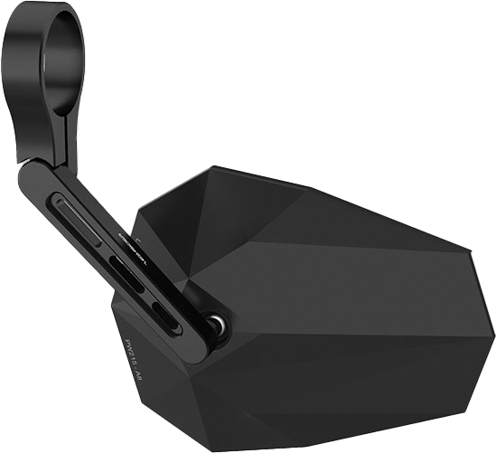 HIGHSIDER 后视镜 Stealth X5 Short Handlebar End Mirror