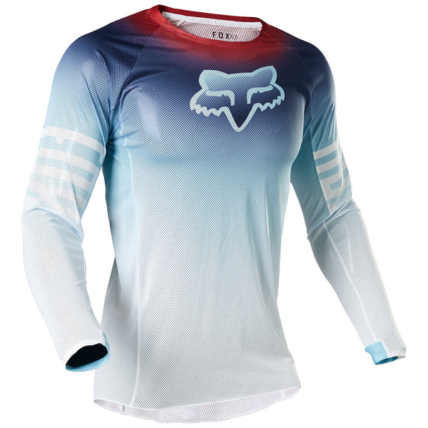 FOX Airline 骑行衣 Airline Reepz Jersey [白/红/蓝]