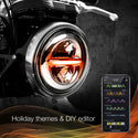 XK GLOW 照明 5.75" XKChrome Headlight