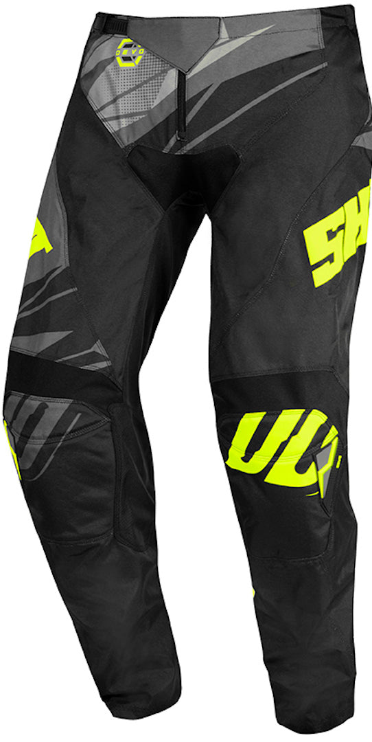 Shot Devo Ventury Kids Motocross Pants Gray/Yellow