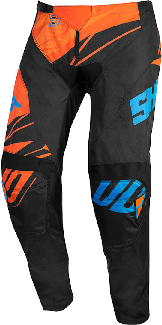 Shot Devo Ventury Kids Motocross Pants Orange/Blue