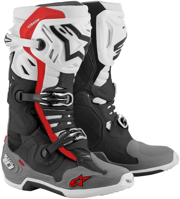ALPINESTARS 骑行靴 Tech 10 Supervented Motocross Boots Black/White/Red