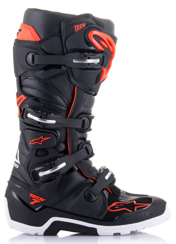ALPINESTARS 骑行靴 Tech 7 Enduro Motorcycle Boots Black/Red/White