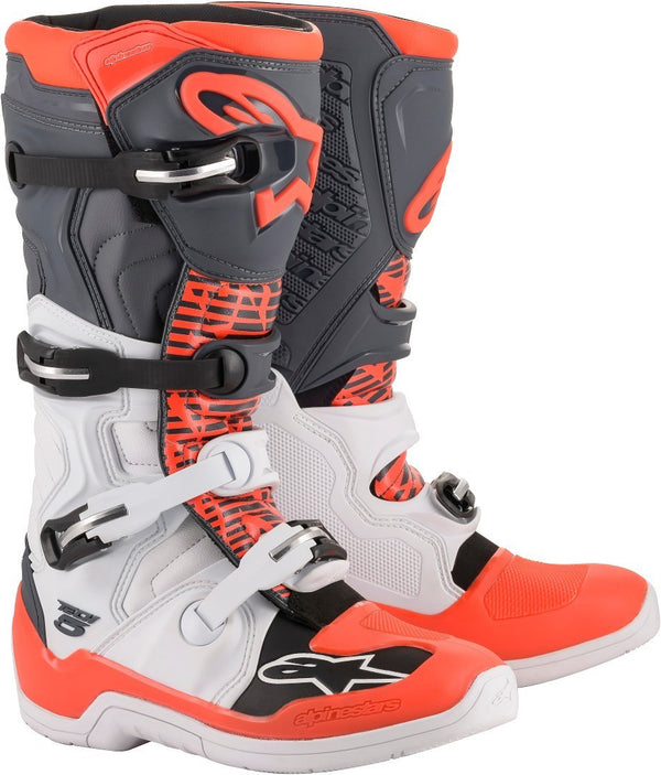 ALPINESTARS 骑行靴 Tech 5 Motocross Boots White/Black/Red