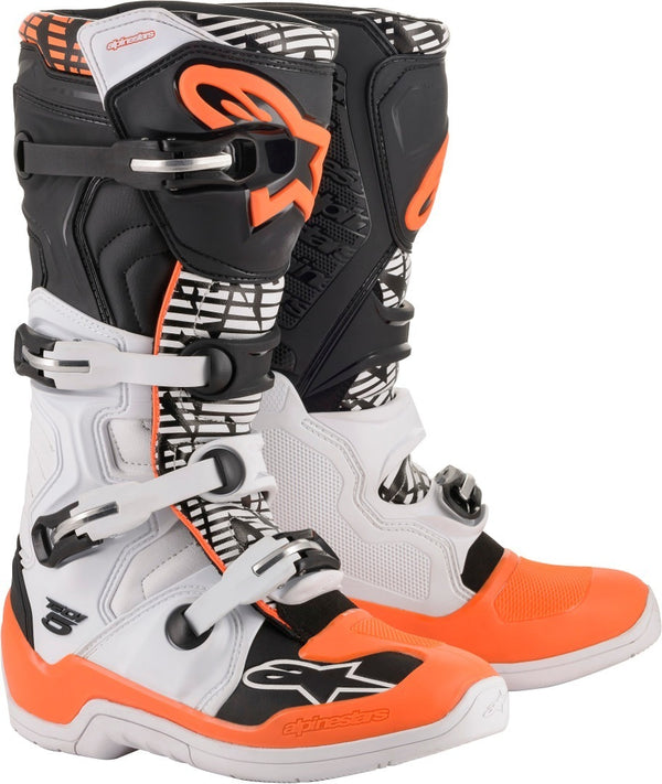 ALPINESTARS 骑行靴 Tech 5 Motocross Boots White/Orange