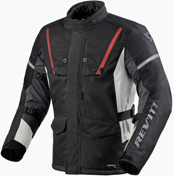 REVIT 骑行夹克 Horizon 3 H2O Motorcycle Textile Jacket Black/Red