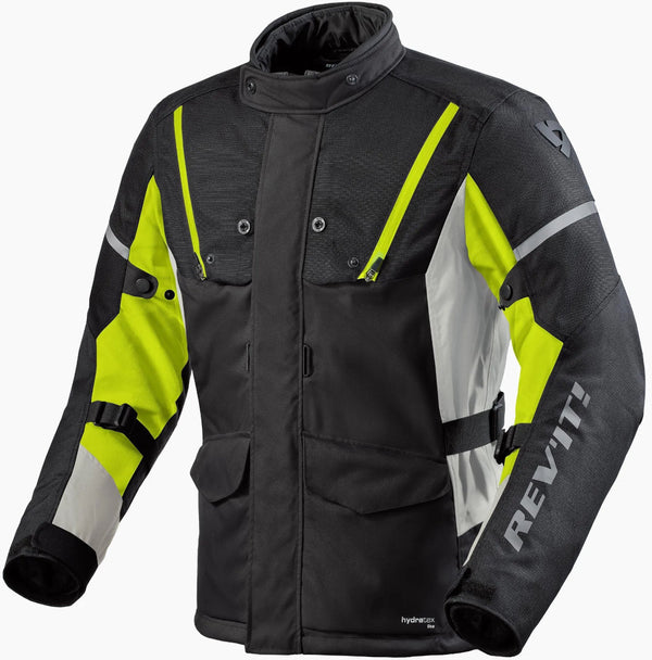 REVIT 骑行夹克 Horizon 3 H2O Motorcycle Textile Jacket Black/Yellow