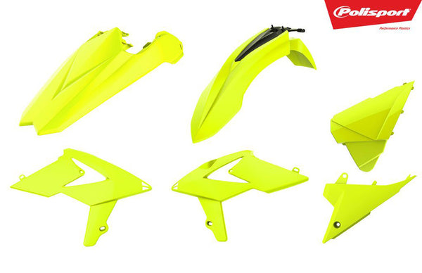 POLISPORT 车身塑料套件 FLO 黄