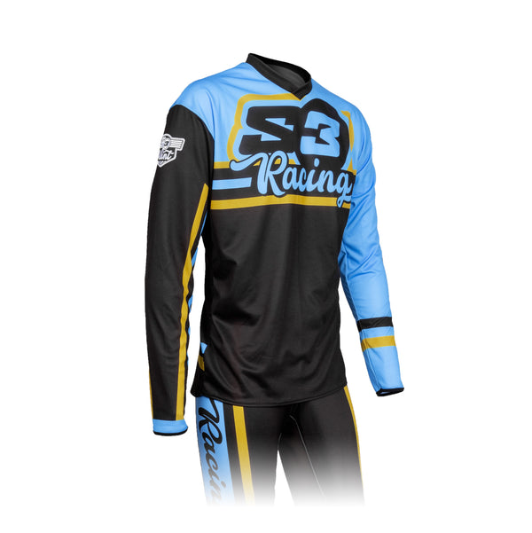 S3 骑行服 S3 VINT Pilot 攀爬车   蓝 Bultaco Gulf