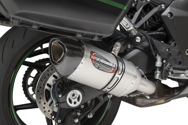 YOSHIMURA 排气管 EXHAUST STREET ALPHA SLIP-ON SS/SS KAW