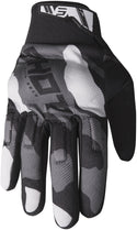 Shot Drift Camo Motocross Gloves Gray
