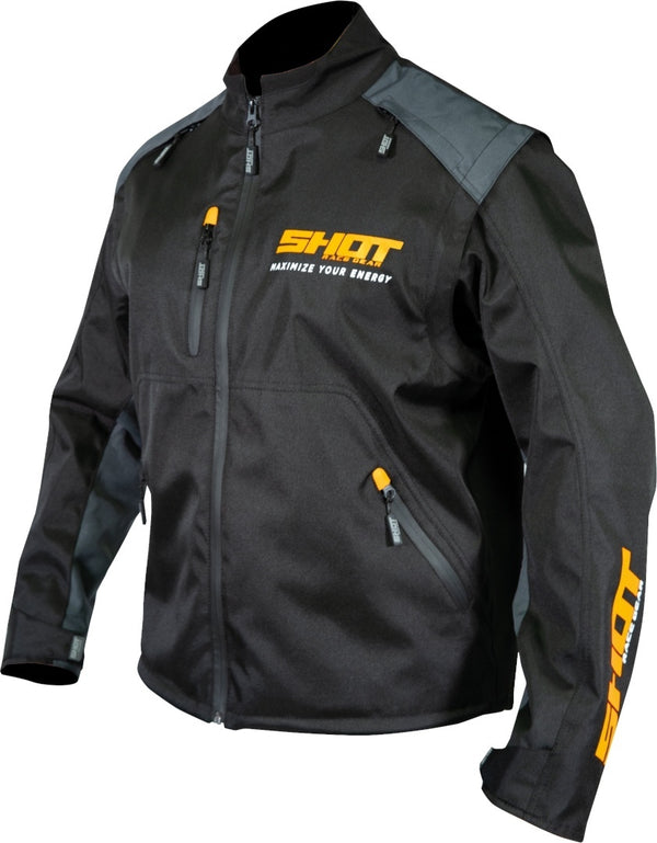 Shot Contact Assault Motocross Jacket Black/Orange