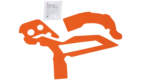 MIKA METALS 车把 BAR PAD INJECTION MOLDED 8.25" MINI BIKE ORG