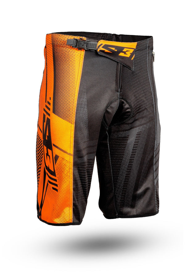 S3 骑行裤 with Pad for E-Bike-DH-MTB   橙