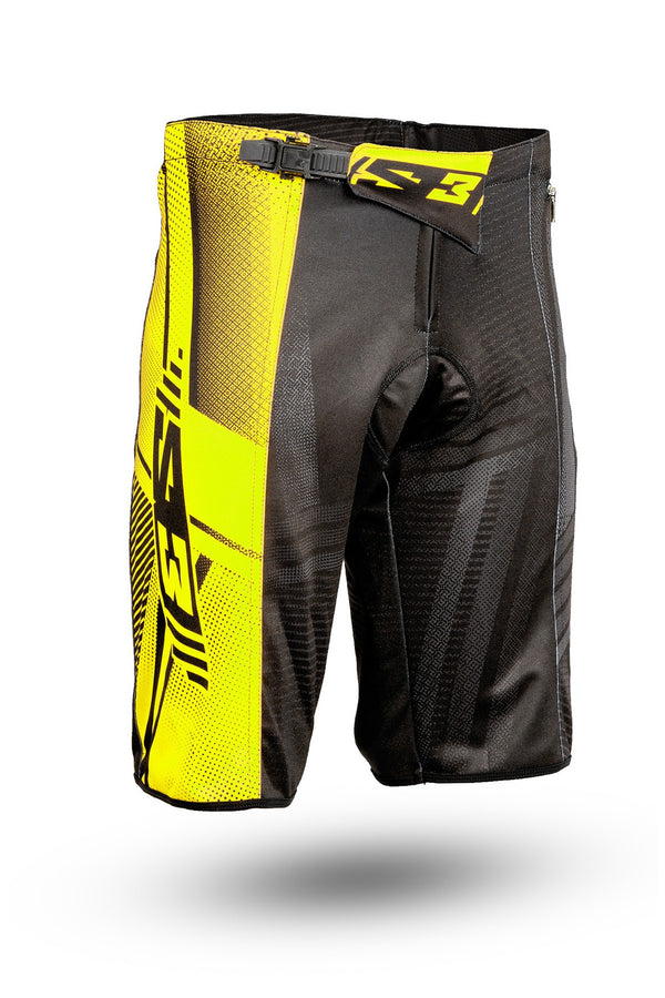 S3 骑行裤 with Pad for E-Bike-DH-MTB   荧光黄