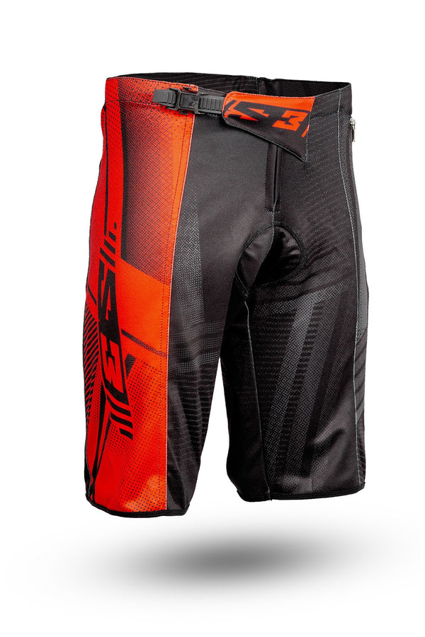 S3 骑行裤 with Pad for E-Bike-DH-MTB   红