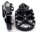 Flo Motorsports 脚踏 Pro Series Foot Pegs Black Cobra