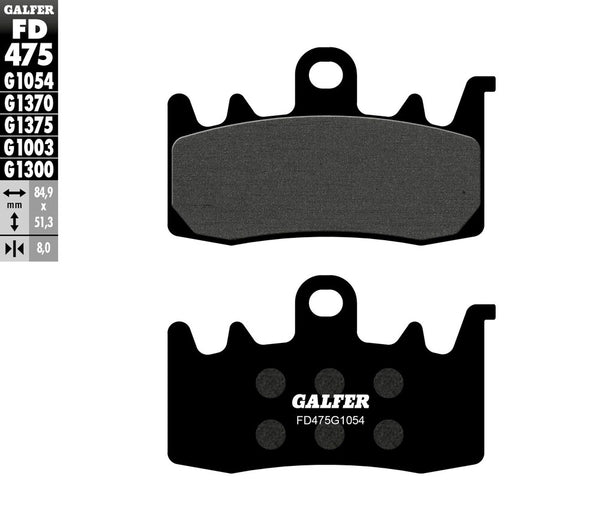 GALFER 刹车片 SEMI METALLIC FD475G1054