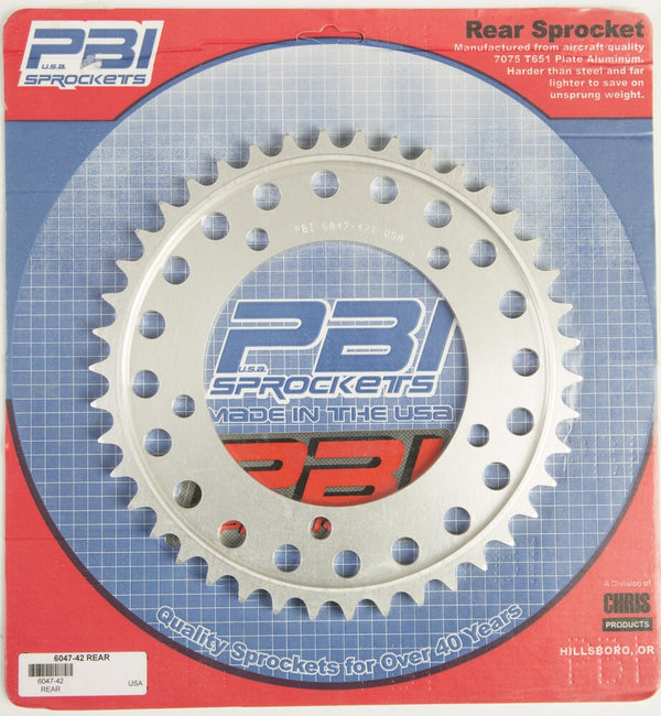 PBI 链轮 REAR SPROCKET ALUMINUM 42T-530 SUZ