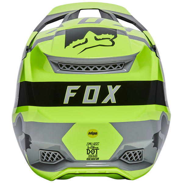 FOX 头盔 V3 RS Riet Helmet ECE [亮黄]