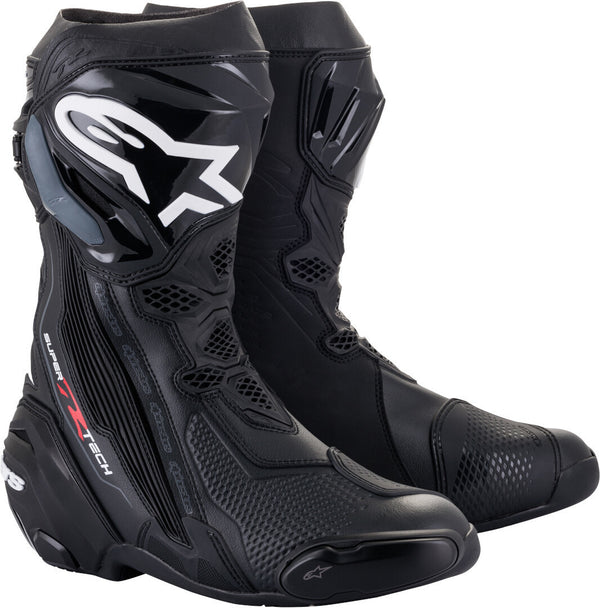 ALPINESTARS  骑行靴 Alpinestars Supertech-R Motorcycle Boots Black