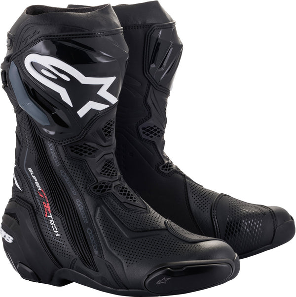 ALPINESTARS 骑行靴 Supertech R Vented Motorcycle Boots Black
