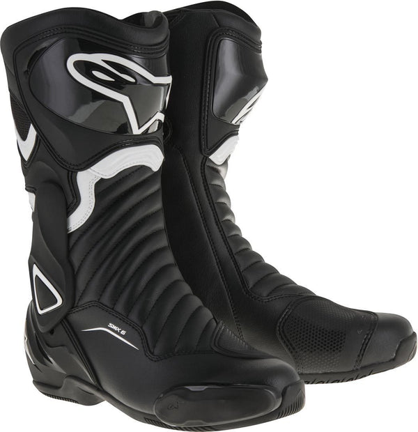 ALPINESTARS 骑行靴 Stella SMX-6 V2 Ladies Motorcycle Boots Black/White