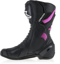 ALPINESTARS 骑行靴 Stella SMX-6 V2 Ladies Motorcycle Boots Black/Purple
