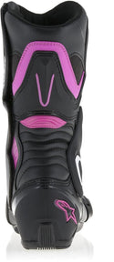 ALPINESTARS 骑行靴 Stella SMX-6 V2 Ladies Motorcycle Boots Black/Purple