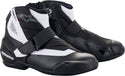 ALPINESTARS 骑行鞋 SM-1 R V2 Motorcycle Shoes Black/White