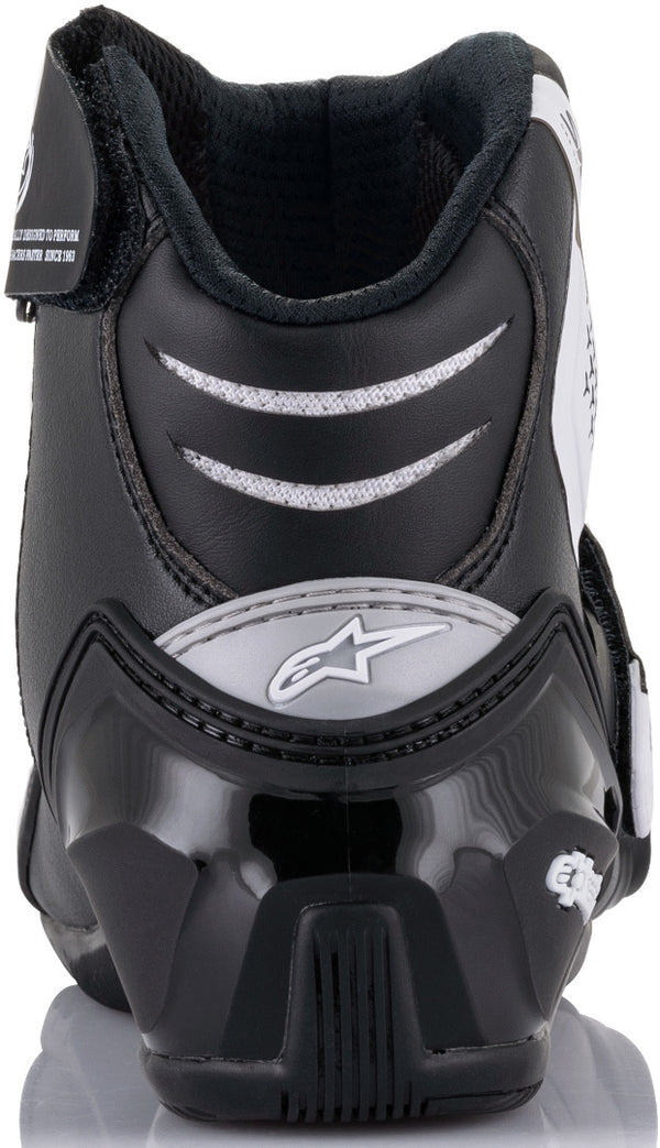 ALPINESTARS 骑行鞋 SM-1 R V2 Motorcycle Shoes Black/White