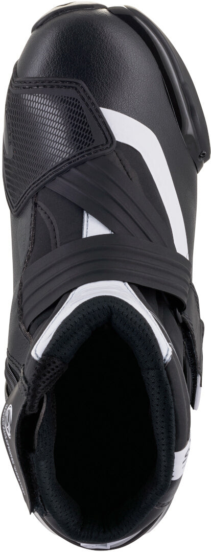 ALPINESTARS 骑行鞋 SM-1 R V2 Motorcycle Shoes Black/White