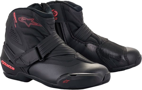 ALPINESTARS 骑行鞋 Stella SMX-1 R V2 Ladies Motorcycle Shoes Black/Pink