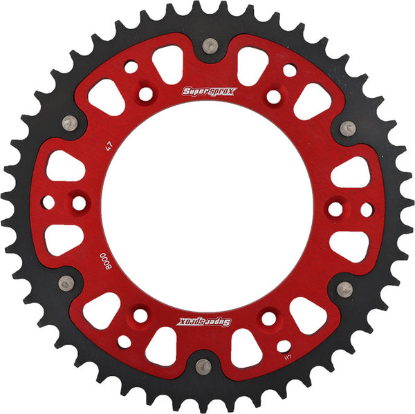 SUPERSPROX 链轮 REAR STEALTH SPROCKET ALU/STL 47T-520 红 BETA