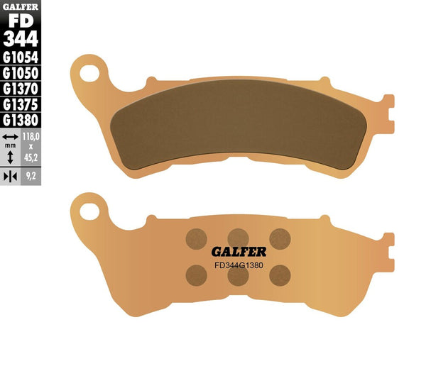 GALFER 刹车片 SINTERED FD344G1380