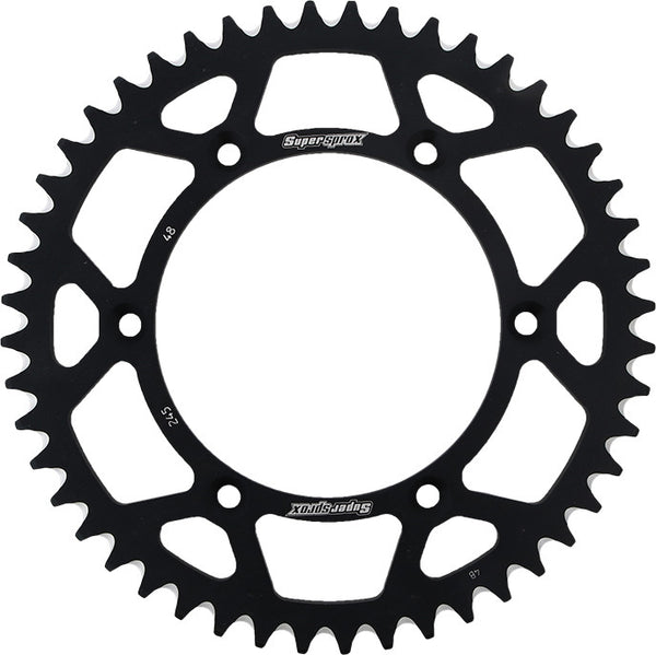 SUPERSPROX 链轮 REAR SPROCKET ALUMINUM 48T-520 BLK YAM